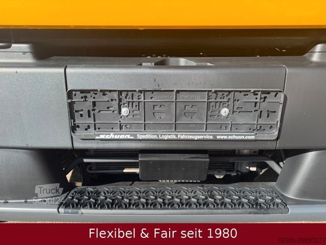 LKW mit Pritsche & Plane MAN 12.220 Jumbozug 120m³+Wecon Anhänger,Standklima