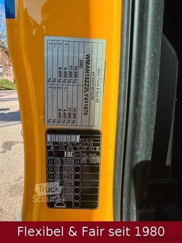 LKW mit Pritsche & Plane MAN 12.220 Jumbozug 120m³+Wecon Anhänger,Standklima
