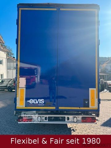 LKW mit Pritsche & Plane MAN 12.220 Jumbozug 120m³+Wecon Anhänger,Standklima