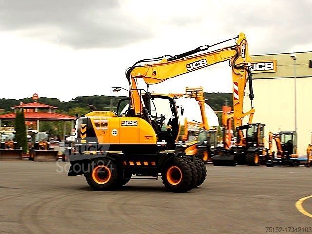 Excavadoras móviles JCB JS 145 W Plus TAB