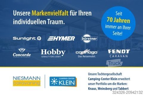 Entegre karavan Concorde Liner 990 GI Garagenausführung Smart-PKW