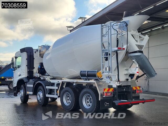 Volvo FMX 430 8X4 NEW! 10m3 mixer Steel suspension Au...