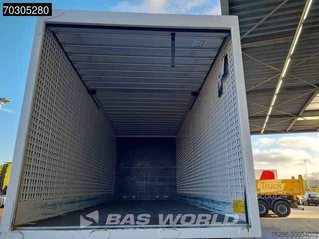  DAF XF 450 6X2 BDF including box 2000kg Ladebordwan...