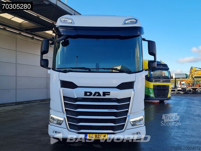  DAF XF 450 6X2 BDF including box 2000kg Ladebordwan...