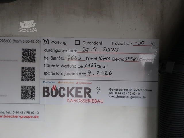 Kühlauflieger Kögel SN24 Doppelstock Carrier Vector