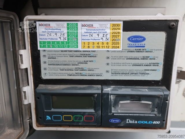 Kühlauflieger Kögel SN24 Doppelstock Carrier Vector