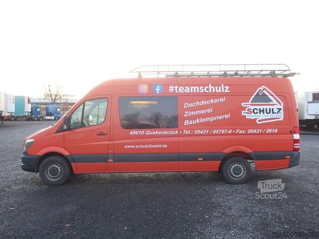 Furgone Mercedes Benz 316 CDI Maxi Mixto 6-Sitzer AHK Tachograph