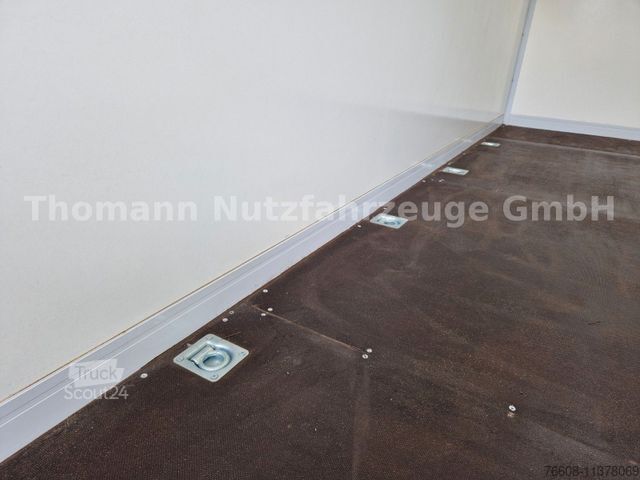 Vrachtwagen met bakwagen RENAULT Master Koffer mit LBW Klima Leichtbau