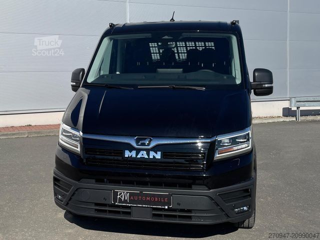 Fourgon pick-up MAN TGE 3.180 Pritsche DOKA LR 4x4 ACC LED DIFF-SPER