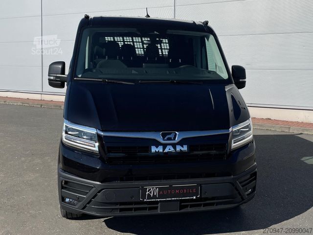 Fourgon pick-up MAN TGE 3.180 Pritsche DOKA LR 4x4 ACC LED DIFF-SPER