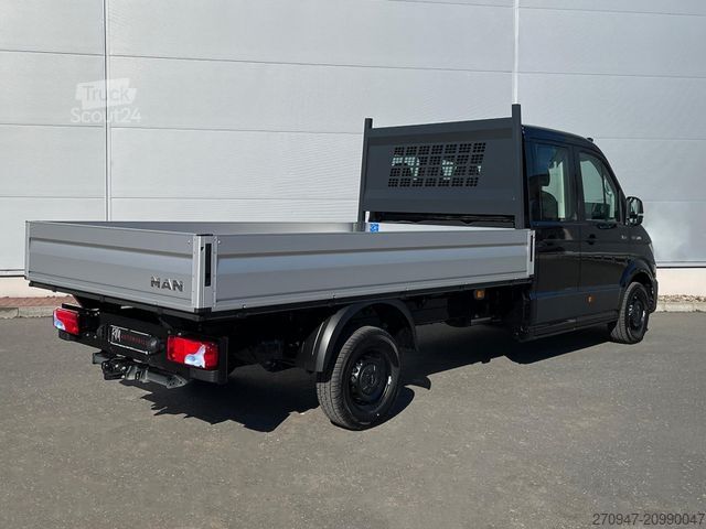 Fourgon pick-up MAN TGE 3.180 Pritsche DOKA LR 4x4 ACC LED DIFF-SPER