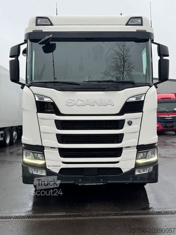 Camion de boissons SCANIA R 500 / 2 x LBW / LENKACHSE / KOMPLETTZUG