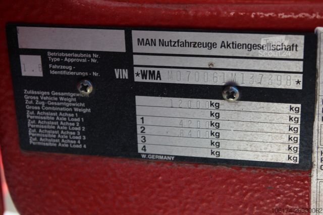 Autre MAN 12.232 FA 4x4 TLF 16/24 * 8 Gang Schaltgetriebe*
