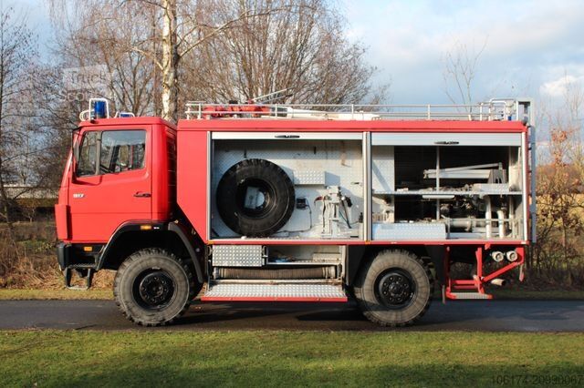 Autre MERCEDES-BENZ 917 AF TLF 16/24 *ALLRAD*Werfer *Single Bereift*