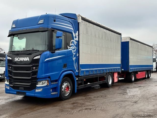 Jumbo truck SCANIA R500 Komplettzug*Retarder*Edscha*38Palletten