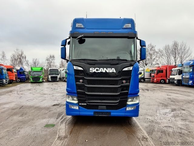Jumbo vrachtwagen SCANIA R500 Komplettzug*Retarder*Edscha*Voll-Luft*SAF