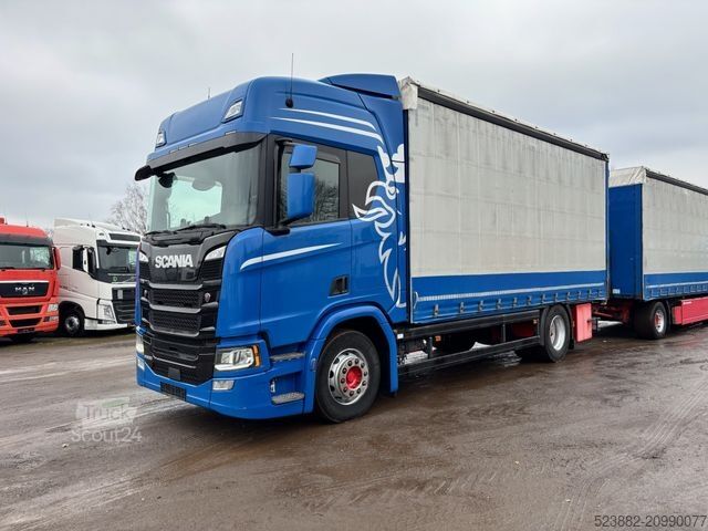 Jumbo truck SCANIA R500 Komplettzug*Retarder*Edscha*Voll-Luft*SAF