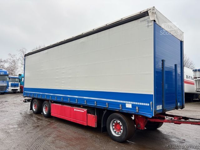 Platós teherautó ponyvával SCANIA R500 Komplettzug*Retarder*Edscha*38Paletten*2x*