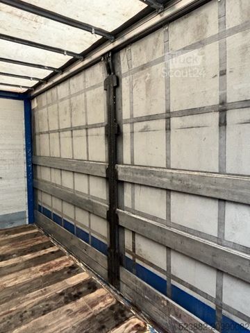 Platós teherautó ponyvával SCANIA R500 Komplettzug*Retarder*Edscha*38Paletten*2x*