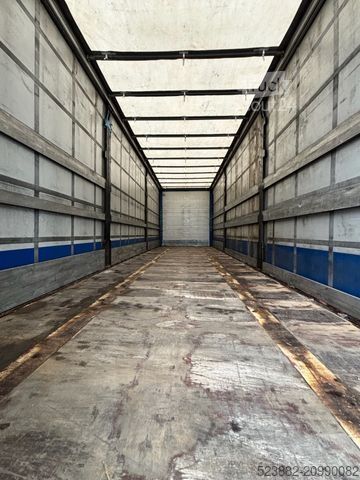 Platós teherautó ponyvával SCANIA R500 Komplettzug*Retarder*Edscha*38Paletten*2x*