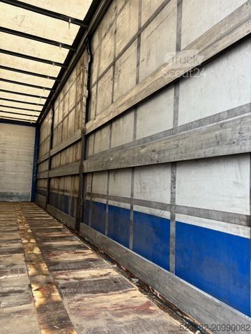 Platós teherautó ponyvával SCANIA R500 Komplettzug*Retarder*Edscha*38Paletten*2x*