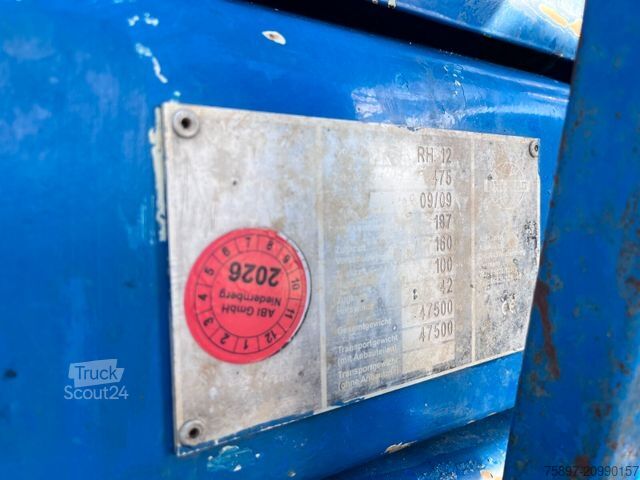 Plateforme de forage  RH 12 inkl. Kellystange und Bohrtisch