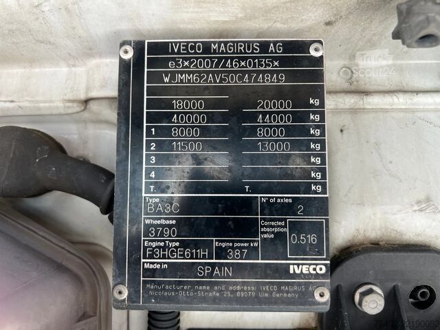 MTS standard Iveco S-WAY 530 / 2x Tank / Intarder / Euro 6E