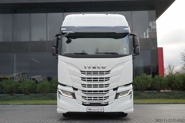 Tracteur routier standard IVECO S-WAY / 480 / RETARDER / I-PARK COOL / OPONY 100