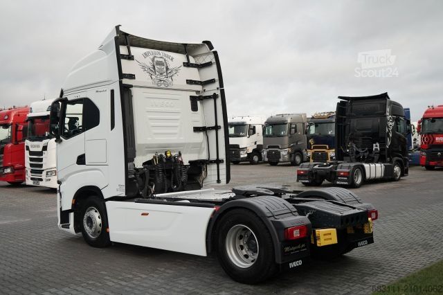 Tracteur routier standard IVECO S-WAY / 480 / RETARDER / I-PARK COOL / OPONY 100