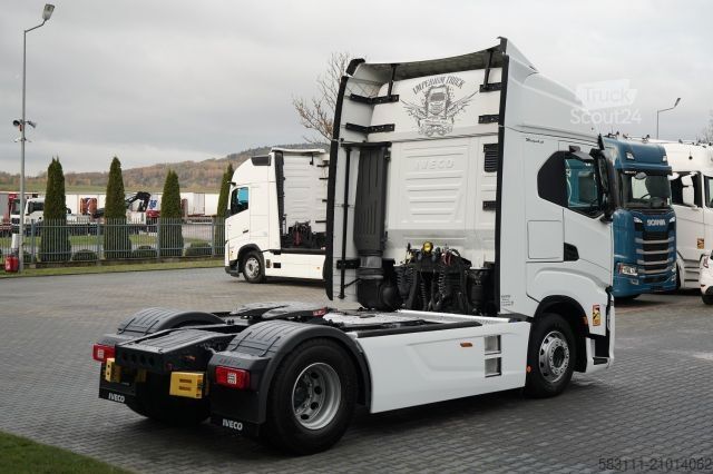 Tracteur routier standard IVECO S-WAY / 480 / RETARDER / I-PARK COOL / OPONY 100