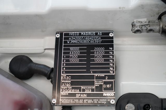 Tracteur routier standard IVECO S-WAY / 480 / RETARDER / I-PARK COOL / OPONY 100