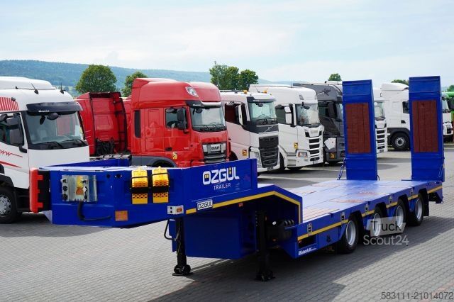 Низкорамный полуприцеп  OZGUL  NACZEPA LAWETA / LW4 / NISKOPODWOZIOWA