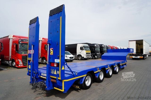 Низкорамный полуприцеп  OZGUL  NACZEPA LAWETA / LW4 / NISKOPODWOZIOWA