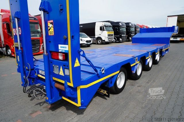 Низкорамный полуприцеп  OZGUL  NACZEPA LAWETA / LW4 / NISKOPODWOZIOWA