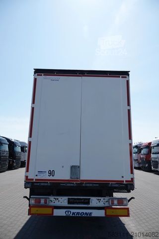 Otvorena poluprikolica sa ceradom KRONE FIRANKA / 2021 ROK / KOSZ NA PALETY / 2 OSIE POD
