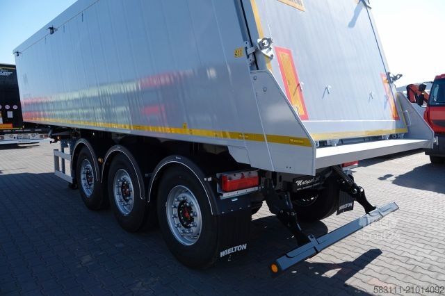 Kippers oplegger WIELTON YWROTKA ALUMINIOWA 36 M3 / KLAPA / FABRYCZNIE NO