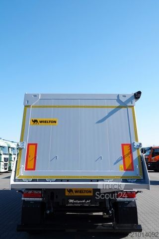 Kippers oplegger WIELTON YWROTKA ALUMINIOWA 36 M3 / KLAPA / FABRYCZNIE NO