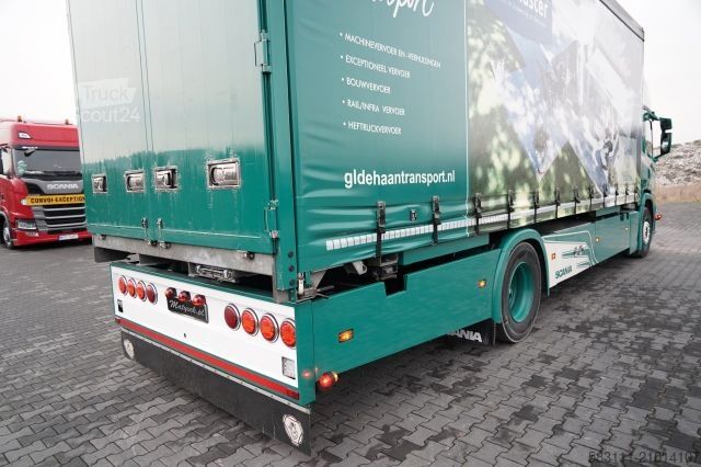 Camion jumbo SCANIA G 280 / SOLÓWKA / 4x2 / FIRANKA - 7,7 m / BDE /