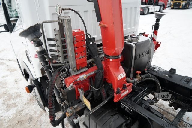 Fourgon benne basculante RENAULT MAXITY 140 DXI / WYWROTKA  /+ HDS FASSI F22A / 9