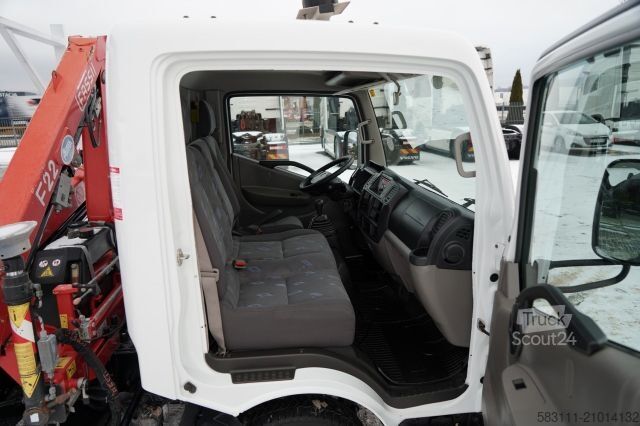 Fourgon benne basculante RENAULT MAXITY 140 DXI / WYWROTKA  /+ HDS FASSI F22A / 9