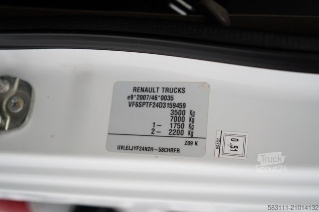 Fourgon benne basculante RENAULT MAXITY 140 DXI / WYWROTKA  /+ HDS FASSI F22A / 9