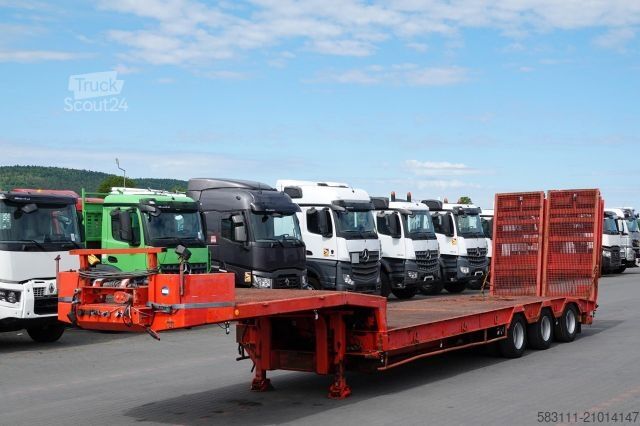 Низкорамный полуприцеп  VEREM NACZEPA LAWETA NISKOPODWOZIE / NAJAZDY HYD