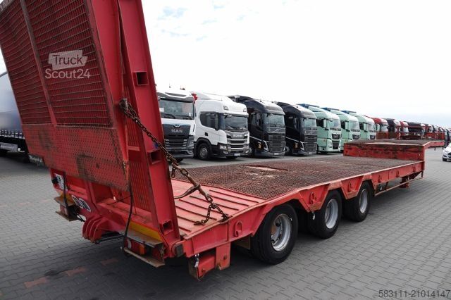 Низкорамный полуприцеп  VEREM NACZEPA LAWETA NISKOPODWOZIE / NAJAZDY HYD