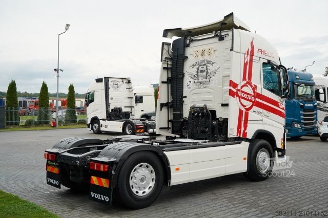 Tracteur routier standard VOLVO FH 500 / I-SAVE / I-PARK COOL / 2021 ROK / PO KO