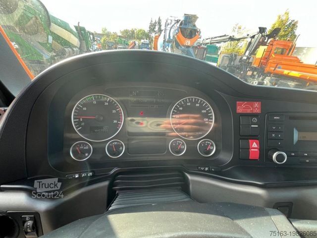 Camion benne à bras amovible MAN TG-S 26.400 6x4H-2 BL Abrollkipper mit Kran Lift