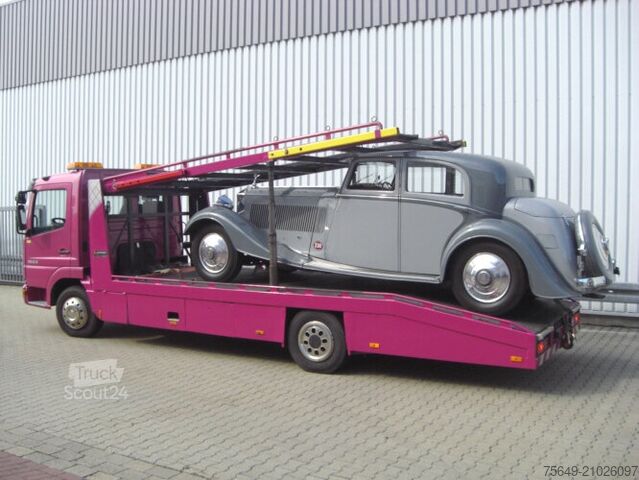 Fourgon porte-voitures Mercedes-Benz Atego 817L 4x2 Atego 817L   4x2, Autotransporter,  2x VORHANDEN!