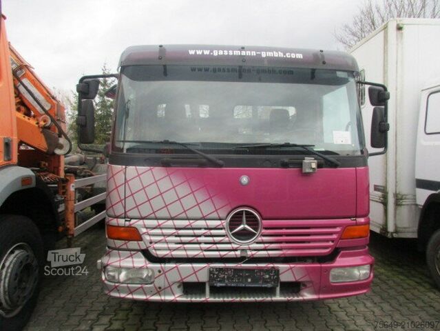 Fourgon porte-voitures Mercedes-Benz Atego 817L 4x2 Atego 817L   4x2, Autotransporter,  2x VORHANDEN!