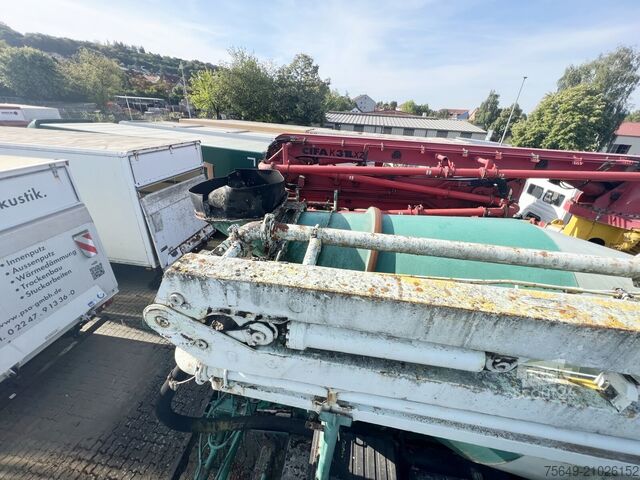 Mobil betongblandningsanläggning MAN 33.292 8x4 33.292 8x4 Mischer Stetter 7m³ mit Pumpe Schwing 21m, 6-Zylinder