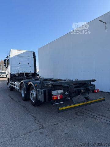 Wissellaadbak vrachtwagen MERCEDES-BENZ 2540 L Actros 6x2 Fahrschule 5-Sitzer Liftachse