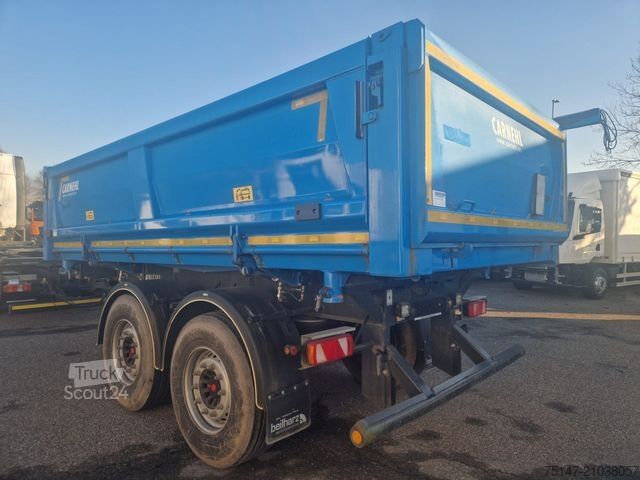 Remorque benne trilibérale CARNEHL 18 to Tandem 3-S.-Kipper Bordmatik TOP-Zustand